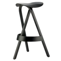 Thonet 404 H Barkruk Zwart