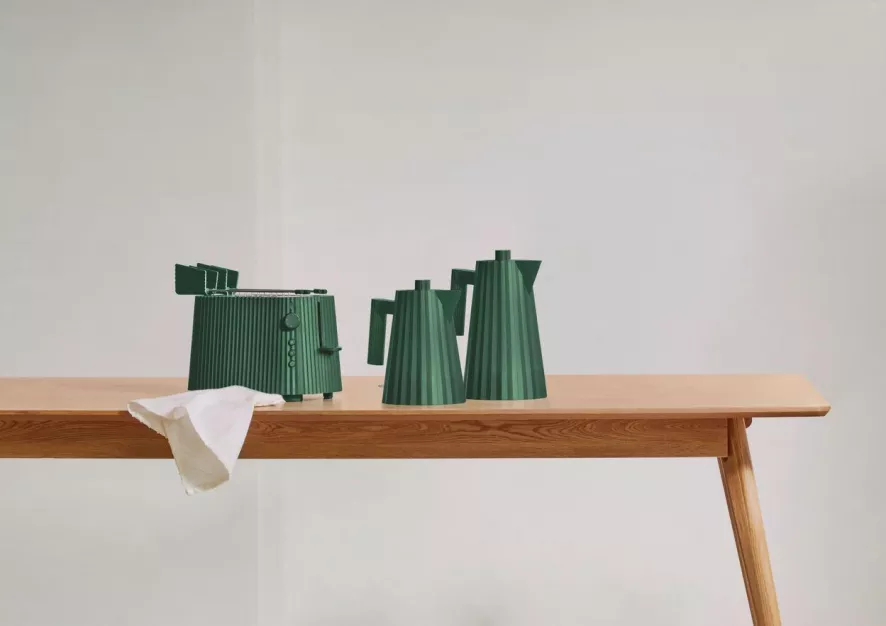 Alessi Plissé Waterkoker 1L Zwart 4 Alessi Plissé Waterkoker 1L Zwart - Afbeelding 4