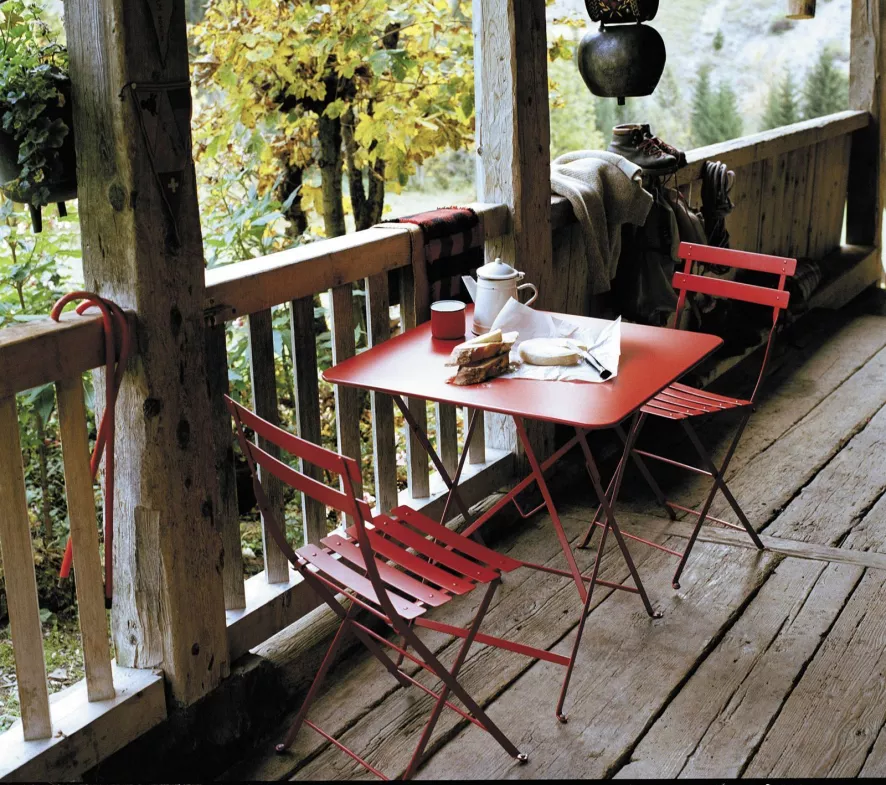 Fermob Bistro Tuintafel 57x57 Clay Grey 6 Fermob Bistro Tuintafel 57x57 Clay Grey - Afbeelding 6