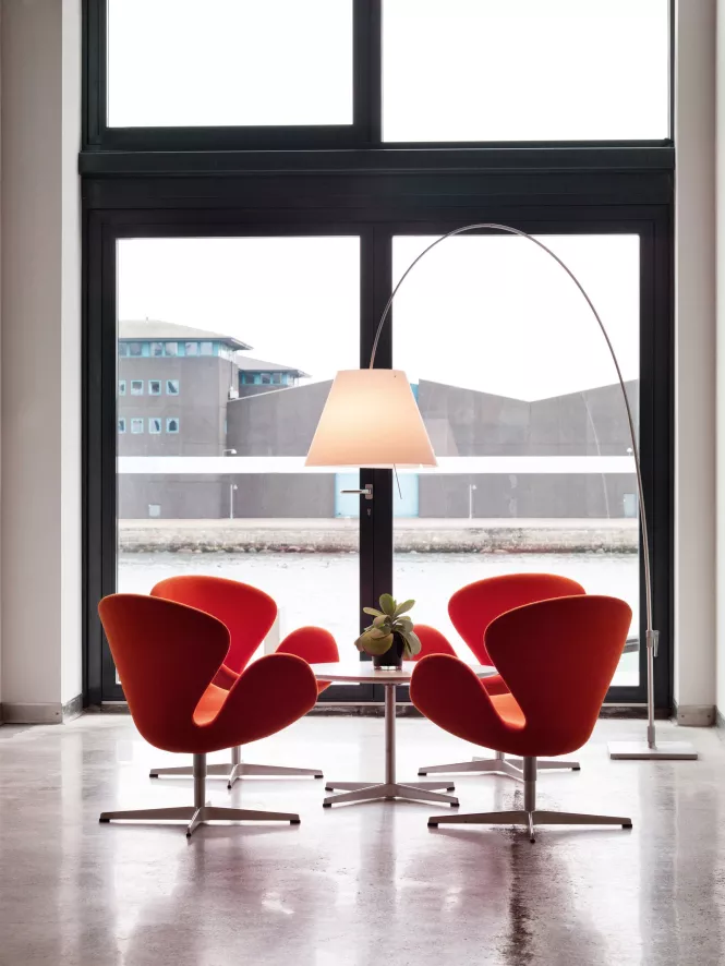 Fritz Hansen Swan Chair Loungestoel Divina 623, Polished Aluminium 13 Fritz Hansen Swan Chair Loungestoel Divina 623, Polished Aluminium - Afbeelding 13