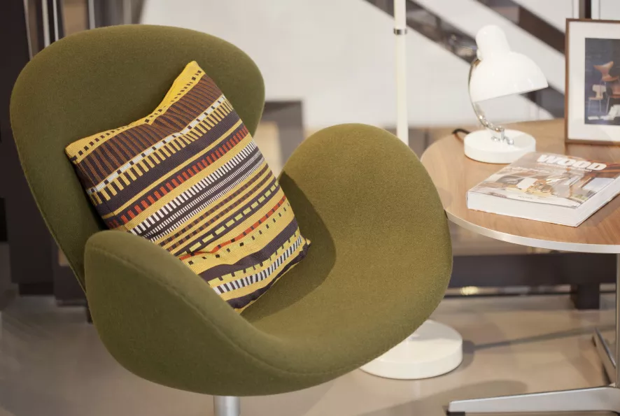 Fritz Hansen Swan Chair Loungestoel Divina 623, Polished Aluminium 19 Fritz Hansen Swan Chair Loungestoel Divina 623, Polished Aluminium - Afbeelding 19