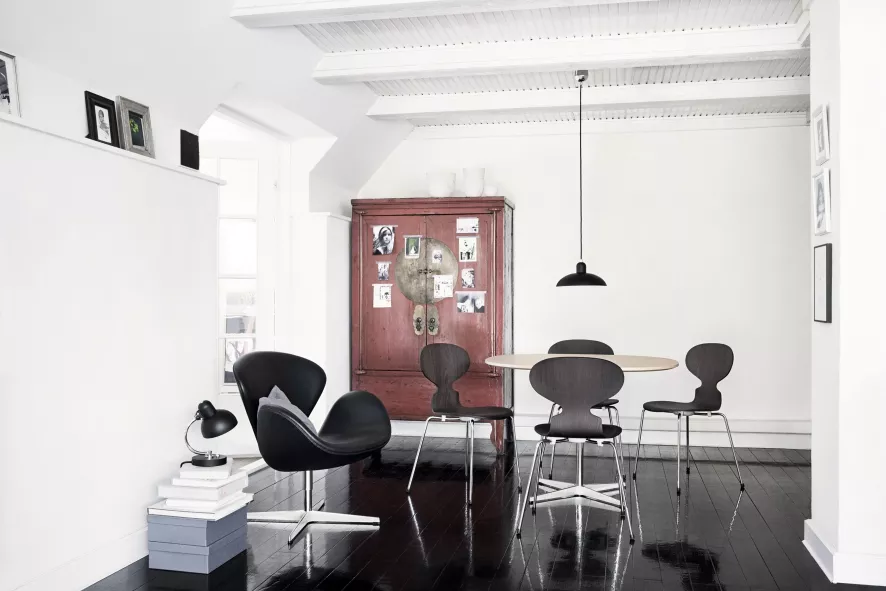 Fritz Hansen Swan Chair Loungestoel Divina 623, Polished Aluminium 20 Fritz Hansen Swan Chair Loungestoel Divina 623, Polished Aluminium - Afbeelding 20