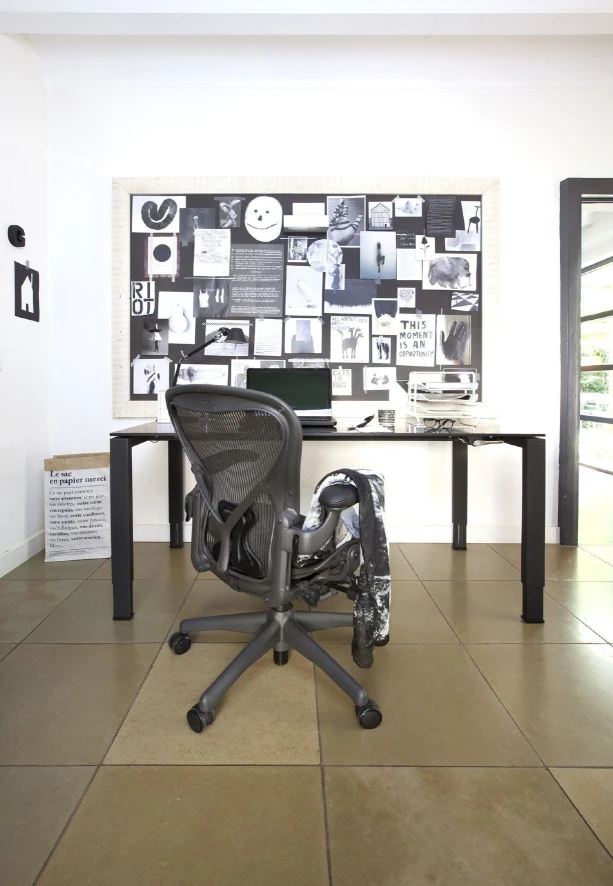 Gispen IC Bureau Blad Wit, Frame Zwart 12 Gispen IC Bureau Blad Wit, Frame Zwart - Afbeelding 12