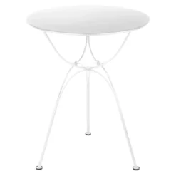 Fermob Airloop Tuintafel Ø 60cm Cotton White