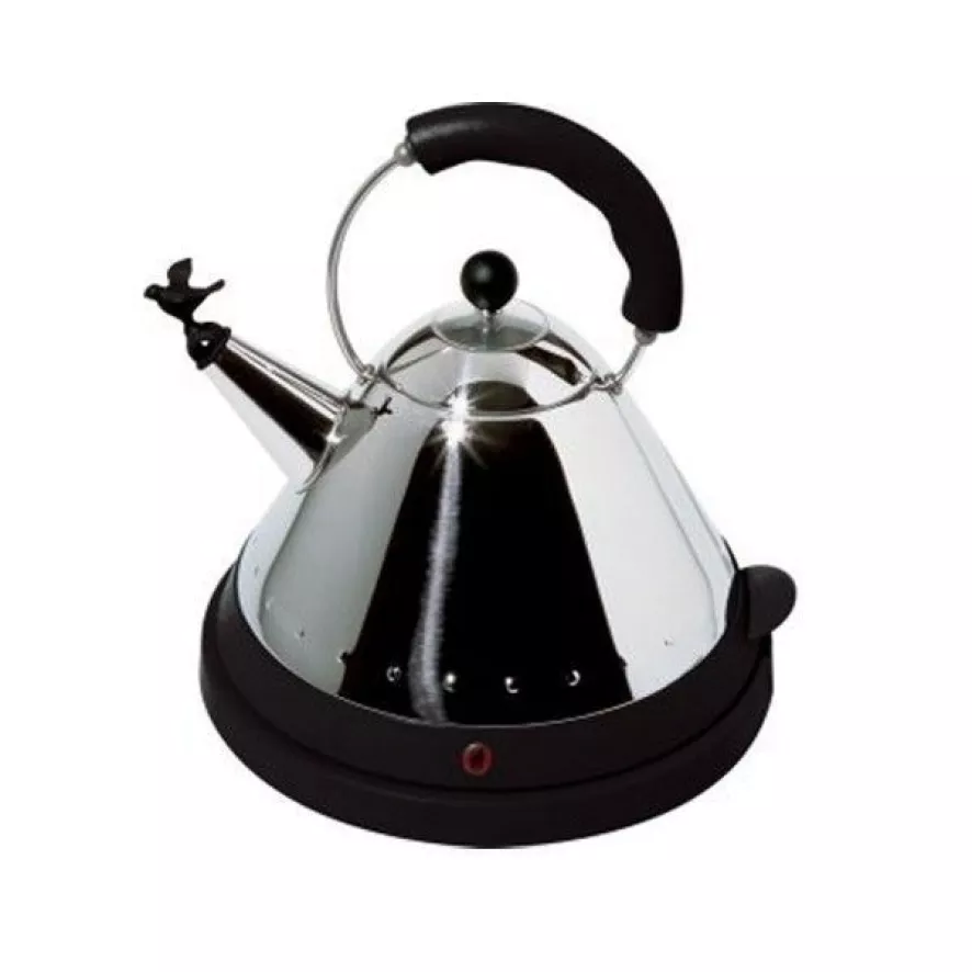 Alessi MG32 Elektrische Waterkoker Zwart 1 Alessi MG32 Elektrische Waterkoker Zwart