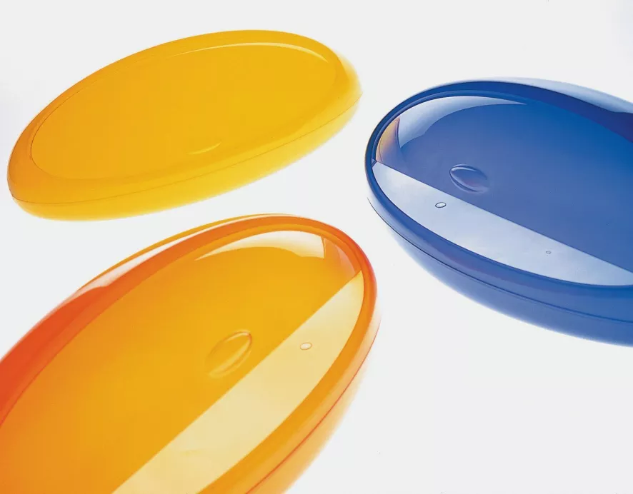 Alessi Gnam Broodtrommel Zwart 3 Alessi Gnam Broodtrommel Zwart - Afbeelding 3