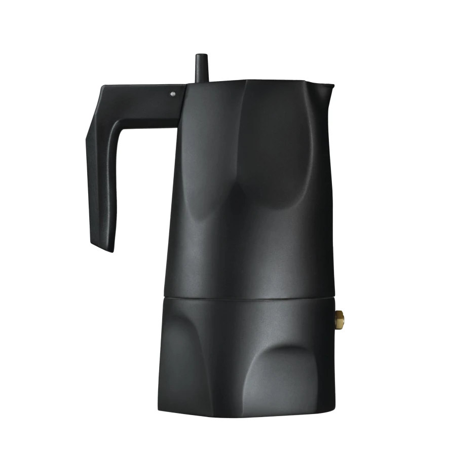 Alessi Ossidiana Percolator Koffiemaker 15cl Zwart 4 Alessi Ossidiana Percolator Koffiemaker 15cl Zwart - Afbeelding 4