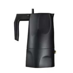 Alessi Ossidiana Percolator Koffiemaker 15cl Zwart