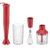 Alessi Plissé Handmixer Rood
