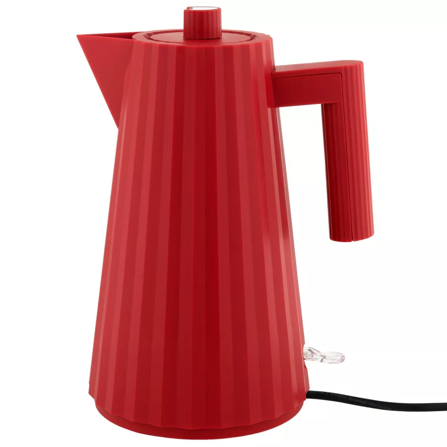 Alessi Plissé Waterkoker 1,7L Rood 1 Alessi Plissé Waterkoker 1,7L Rood
