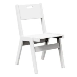 Loll Designs Alfresco Tuinstoel Back Handle Cloud White
