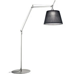 Artemide Tolomeo Paralume Outdoor Booglamp LED Basaltgrijs