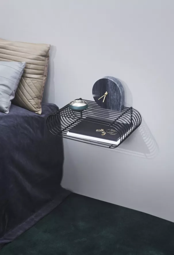 AYTM Curva Wandplank 40 Goud 2 AYTM Curva Wandplank 40 Goud - Afbeelding 2