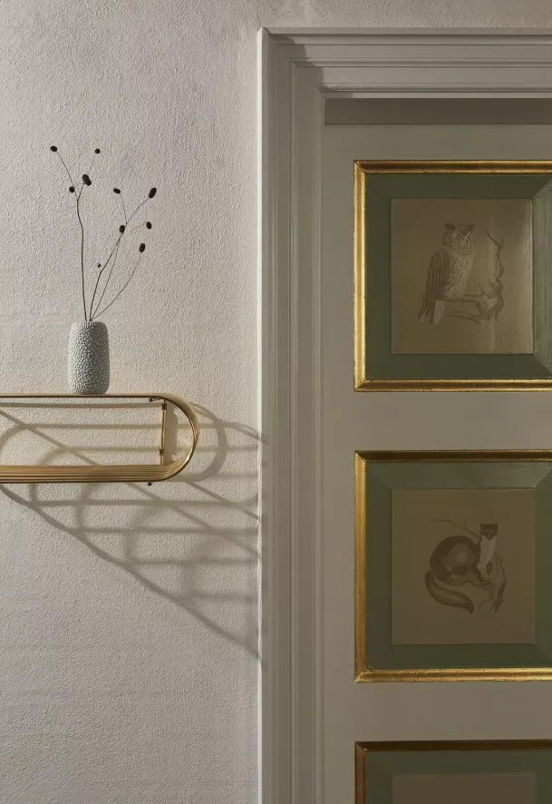 AYTM Curva Wandplank 40 Goud 6 AYTM Curva Wandplank 40 Goud - Afbeelding 6