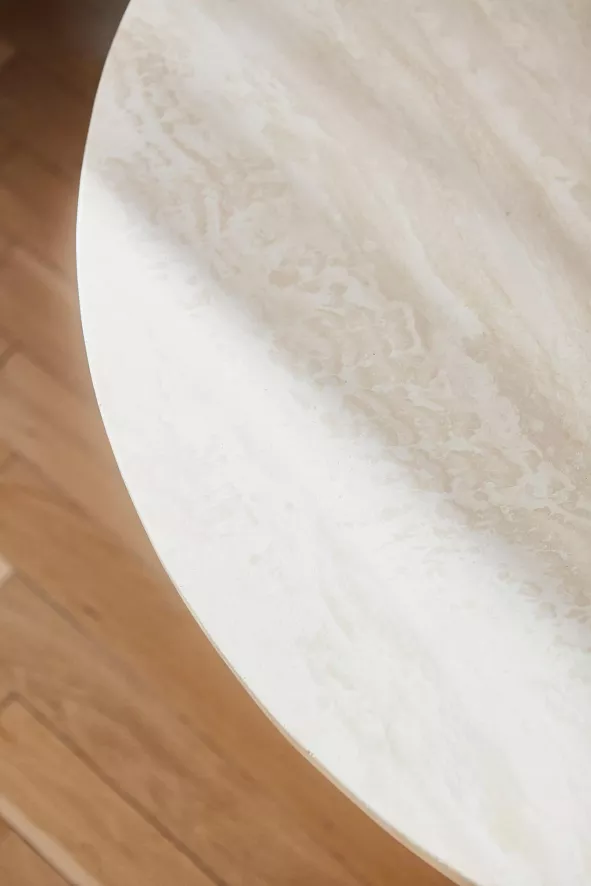 AYTM Tribus Salontafel Ø80 Zwart/travertine 13 AYTM Tribus Salontafel Ø80 Zwart/travertine - Afbeelding 13