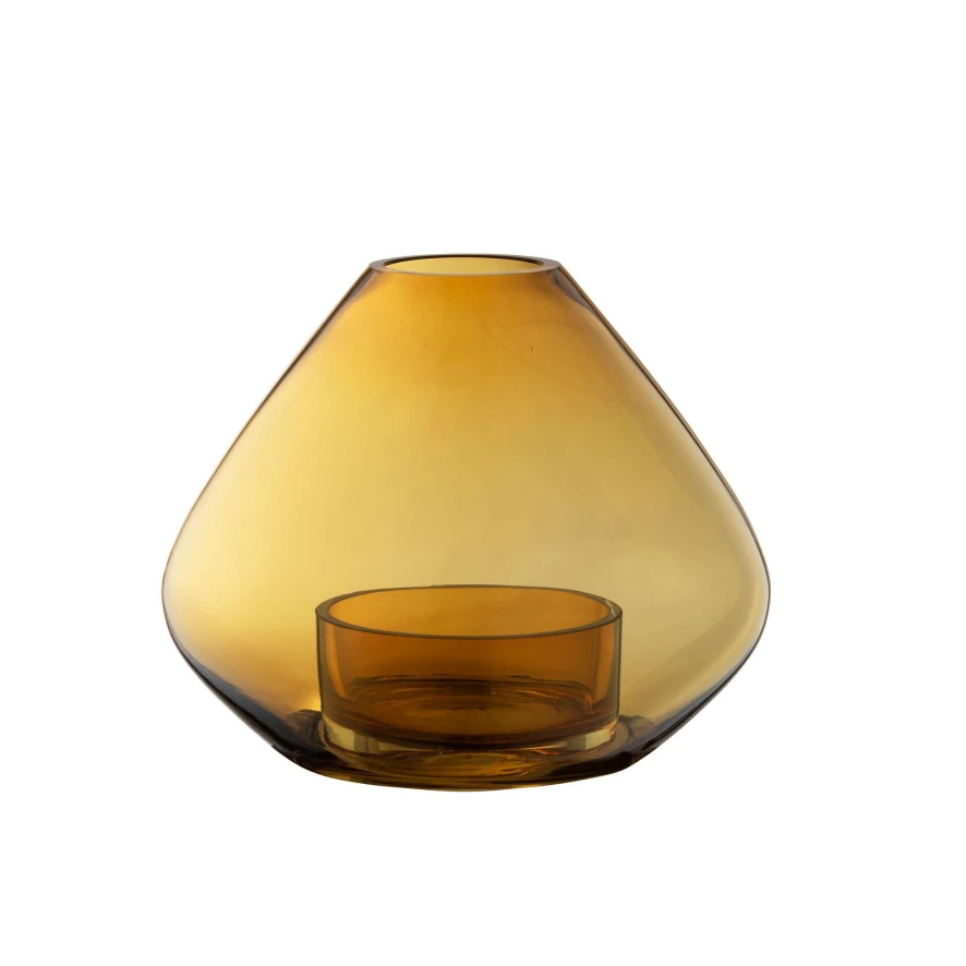 AYTM Uno Kandelaar Small Amber 1 AYTM Uno Kandelaar Small Amber