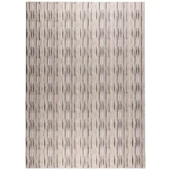 Banne Chord Vloerkleed 200x300 Beige/zwart