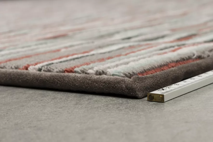 Banne Chord Vloerkleed 200x300 Beige/zwart 5 Banne Chord Vloerkleed 200x300 Beige/zwart - Afbeelding 5