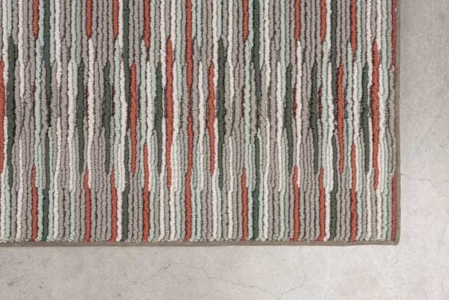 Banne Chord Vloerkleed 200x300 Beige/zwart 6 Banne Chord Vloerkleed 200x300 Beige/zwart - Afbeelding 6