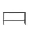 Muuto Base High Statafel 160x50 Zwart Linoleum,multiplex Rand