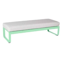 Fermob Bellevie Eetbank Kussen Wit 148 Opaline Green