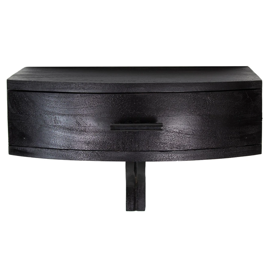 BePureHome Boudoir Wandkast Zwart 1 BePureHome Boudoir Wandkast Zwart