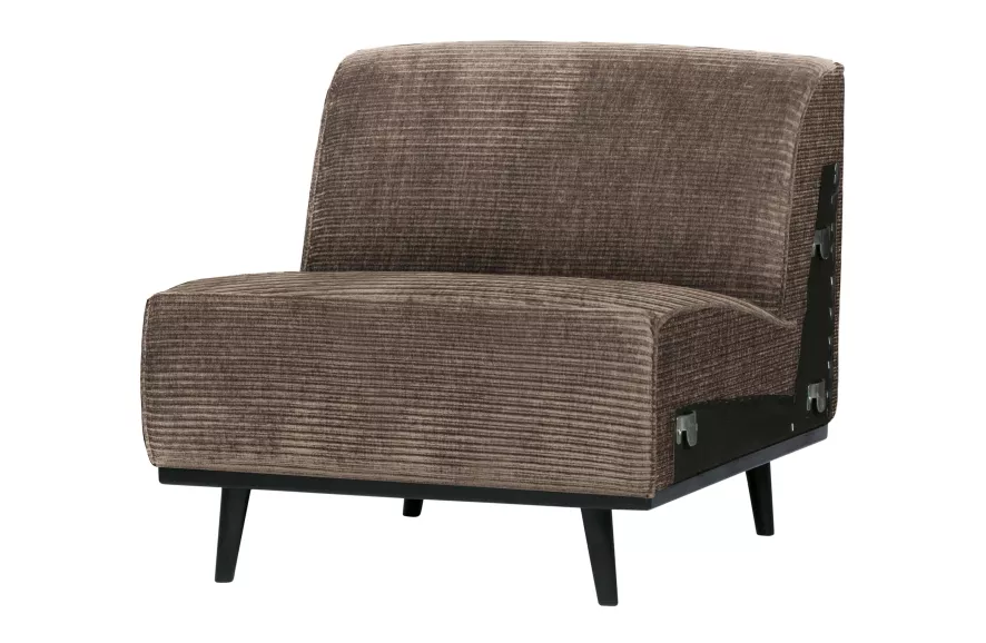 BePureHome Statement 1 Zits Element Rib Taupe 3 BePureHome Statement 1 Zits Element Rib Taupe - Afbeelding 3