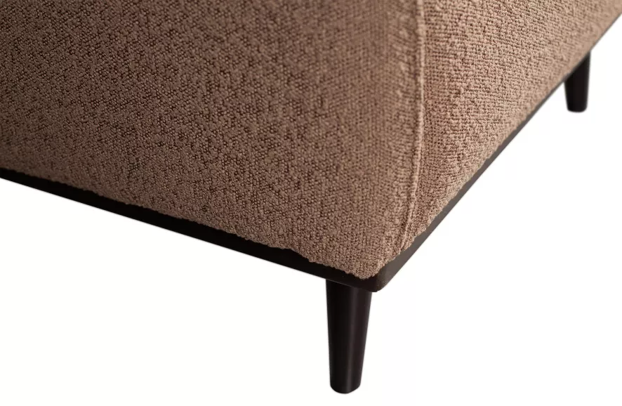 BePureHome Statement Fauteuil Met Arm Boucle Nougat 11 BePureHome Statement Fauteuil Met Arm Boucle Nougat - Afbeelding 11