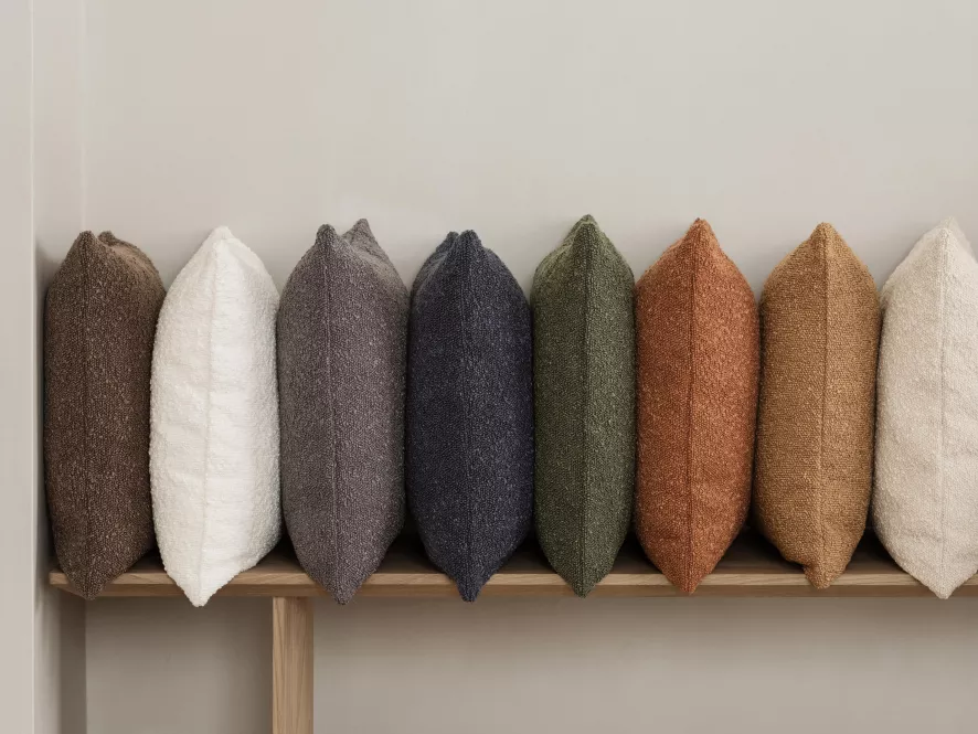 Blomus Boucle Kussenhoes 50x50 Duck Green 11 Blomus Boucle Kussenhoes 50x50 Duck Green - Afbeelding 11