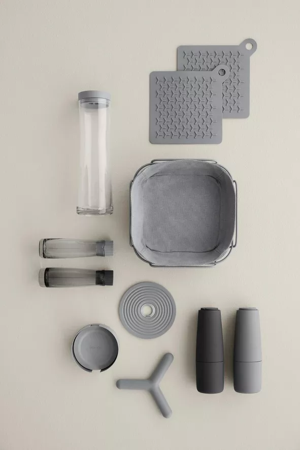 Blomus Flip Onderzetter Sharkskin 2 Blomus Flip Onderzetter Sharkskin - Afbeelding 2