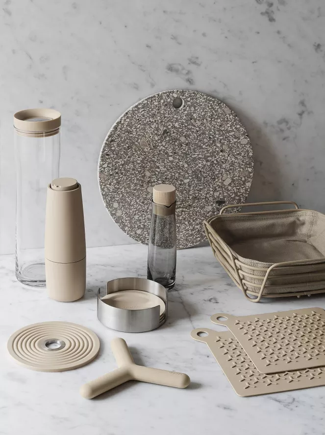 Blomus Flip Onderzetter Sharkskin 3 Blomus Flip Onderzetter Sharkskin - Afbeelding 3