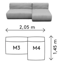 Blomus Grow Loungebank C Cloud