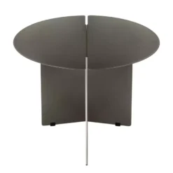 Blomus Oru Bijzettafel Ø50 Burned Metal