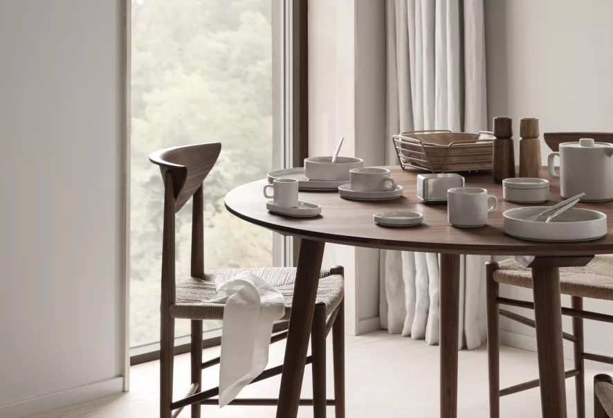 Blomus Pilar Espresso Kop En Schotel Set Van 2 Mirage Grey 2 Blomus Pilar Espresso Kop En Schotel Set Van 2 Mirage Grey - Afbeelding 2