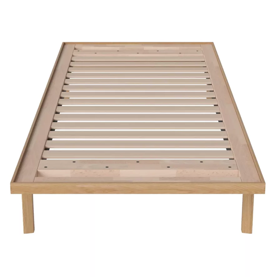 Bolia Elton Bed 90x200 Wit Geolied Eiken 2 Bolia Elton Bed 90x200 Wit Geolied Eiken - Afbeelding 2
