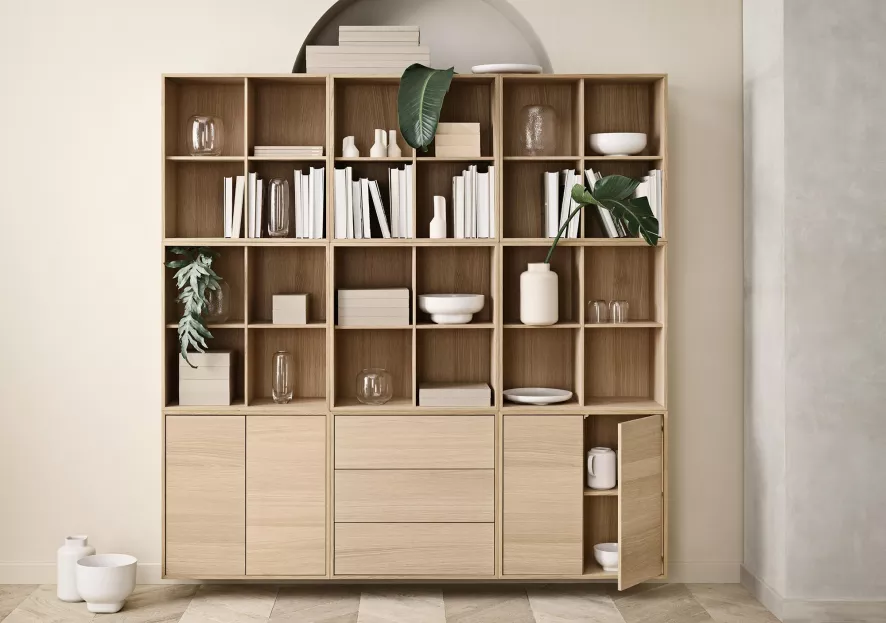 Bolia Forma Vaas Medium Beige 3 Bolia Forma Vaas Medium Beige - Afbeelding 3