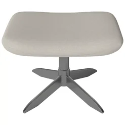 Bolia Saga Voetenbank Chroom Onderstel Beige
