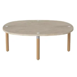 Bolia Tuk Salontafel Small H27 Zand Travertine