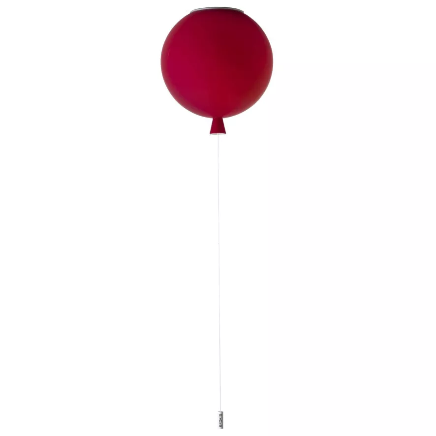 Brokis Memory Plafondlamp Ø25 Rood - Geëtst - Wit 1 Brokis Memory Plafondlamp Ø25 Rood - Geëtst - Wit