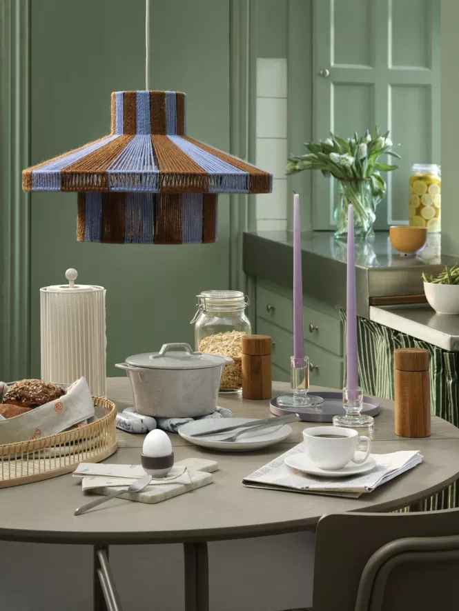 Broste Copenhagen Edda Keukenrolhouder Light Warm Grey 4 Broste Copenhagen Edda Keukenrolhouder Light Warm Grey - Afbeelding 4