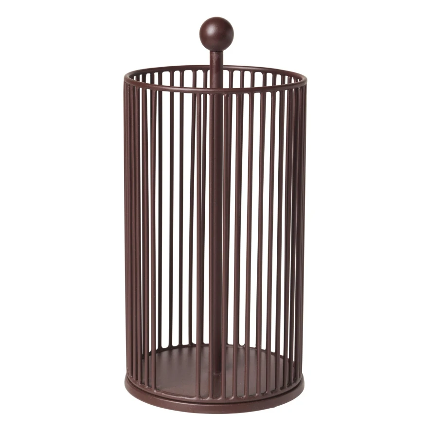 Broste Copenhagen Edda Keukenrolhouder Light Warm Grey 2 Broste Copenhagen Edda Keukenrolhouder Light Warm Grey - Afbeelding 2