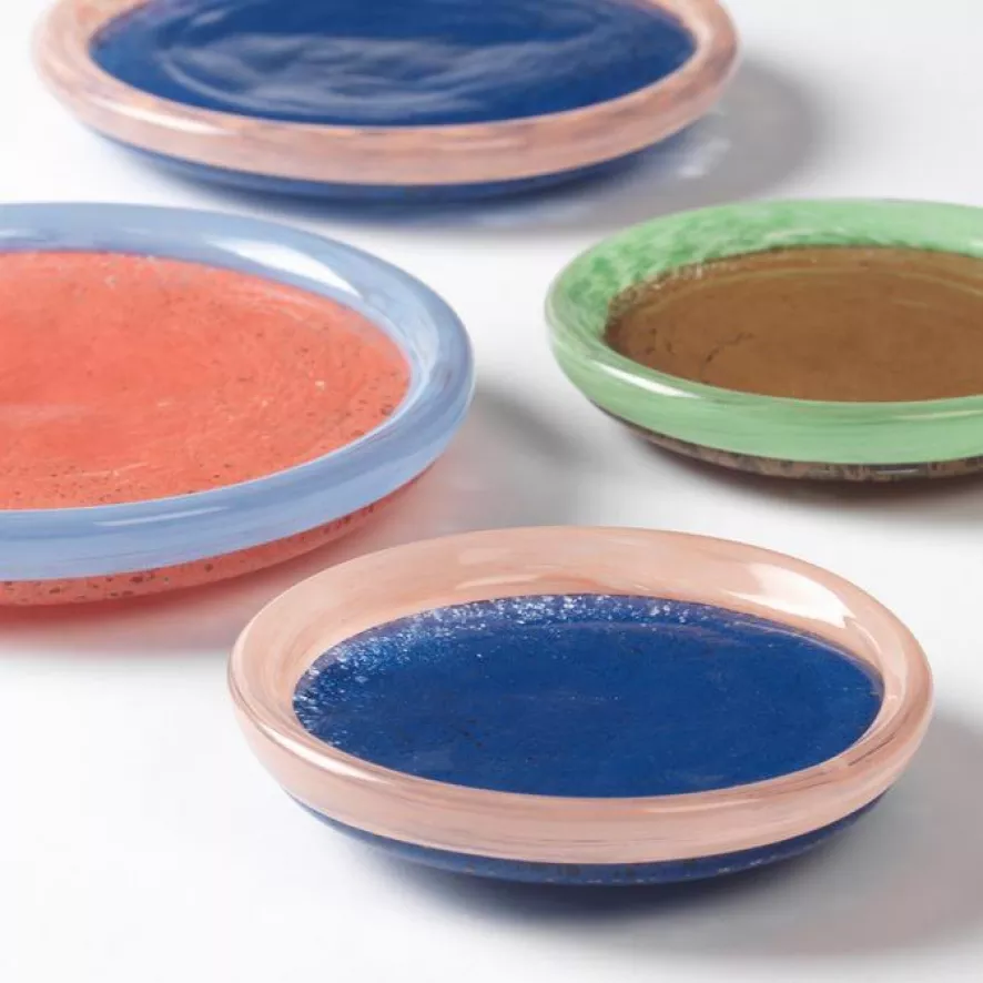 Broste Copenhagen Hula Kandelaar Ø17 Blauw 5 Broste Copenhagen Hula Kandelaar Ø17 Blauw - Afbeelding 5