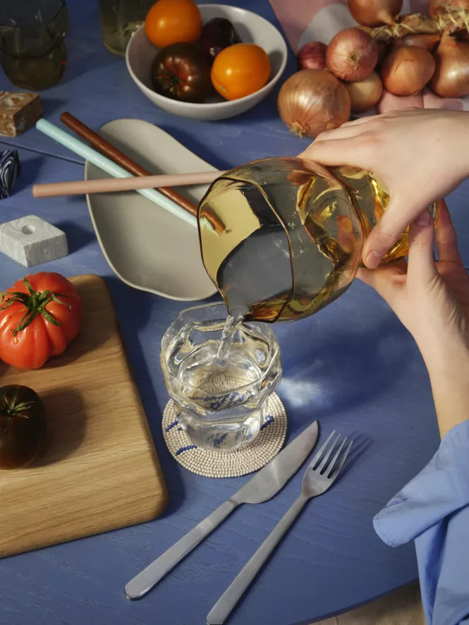 Broste Copenhagen Limfjord Karaf 0,9L Barnsteen 2 Broste Copenhagen Limfjord Karaf 0,9L Barnsteen - Afbeelding 2