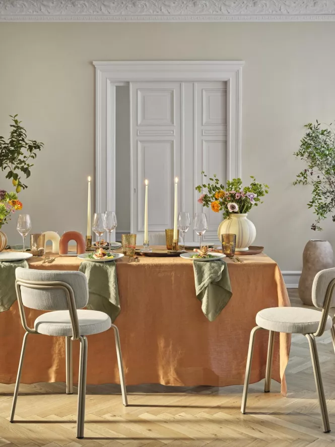 Broste Copenhagen Gracie Servet Petrol Blue 10 Broste Copenhagen Gracie Servet Petrol Blue - Afbeelding 10