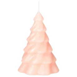 Broste Copenhagen Pinus Kerstboom Kaars Ø13 Dusty Peach Rose