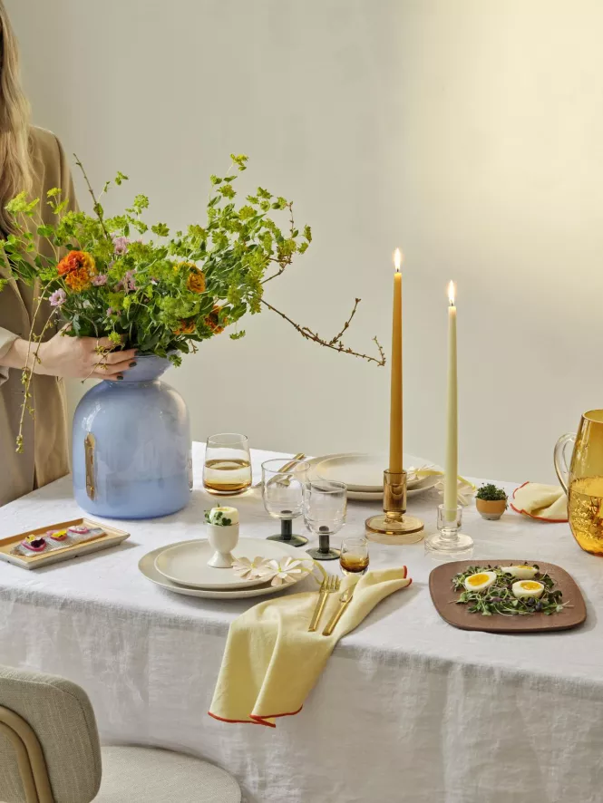 Broste Copenhagen Wilhelmina Servet Forest Green 5 Broste Copenhagen Wilhelmina Servet Forest Green - Afbeelding 5