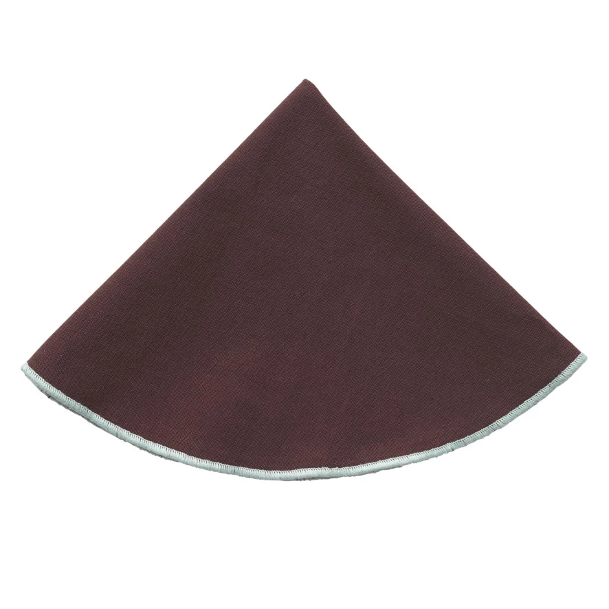 Broste Copenhagen Wilhelmina Servet Forest Green 2 Broste Copenhagen Wilhelmina Servet Forest Green - Afbeelding 2