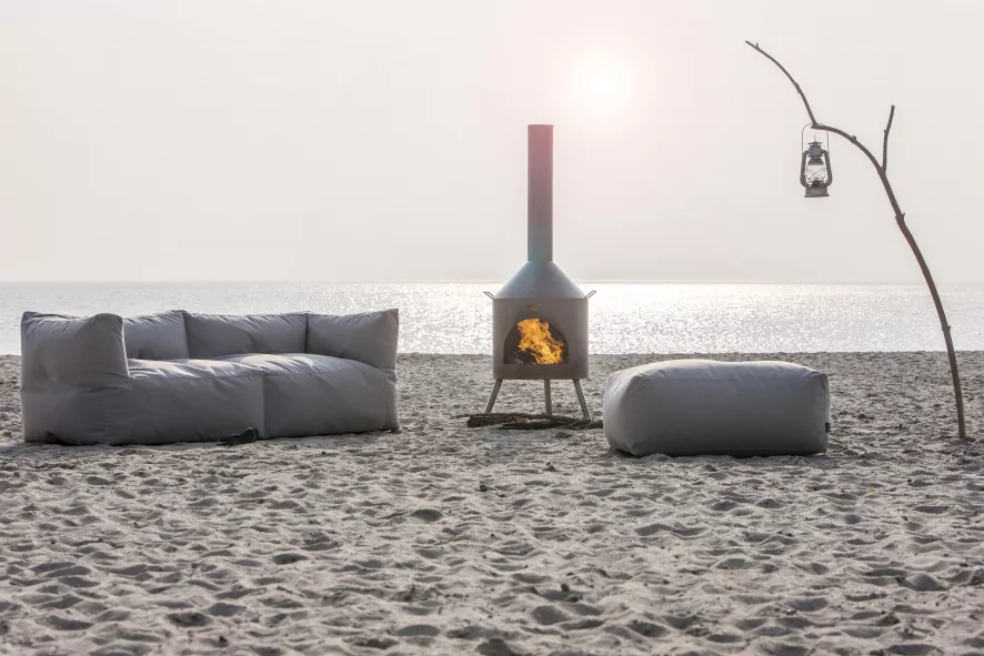 Bryck Bryck 2-zits Loungebank Smooth Light Brown 10 Bryck Bryck 2-zits Loungebank Smooth Light Brown - Afbeelding 10