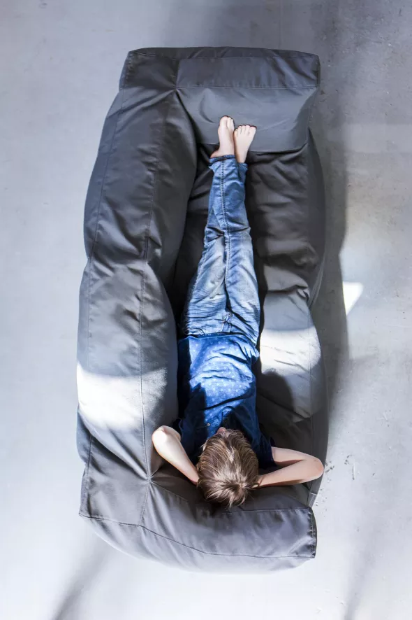 Bryck Bryck 2-zits Loungebank Smooth Light Brown 6 Bryck Bryck 2-zits Loungebank Smooth Light Brown - Afbeelding 6