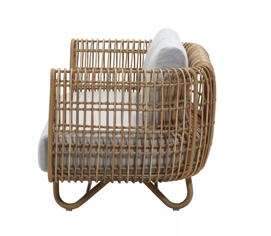 Cane-Line Nest Outdoor 2-zits Loungebank Wit 5 Cane-Line Nest Outdoor 2-zits Loungebank Wit - Afbeelding 5